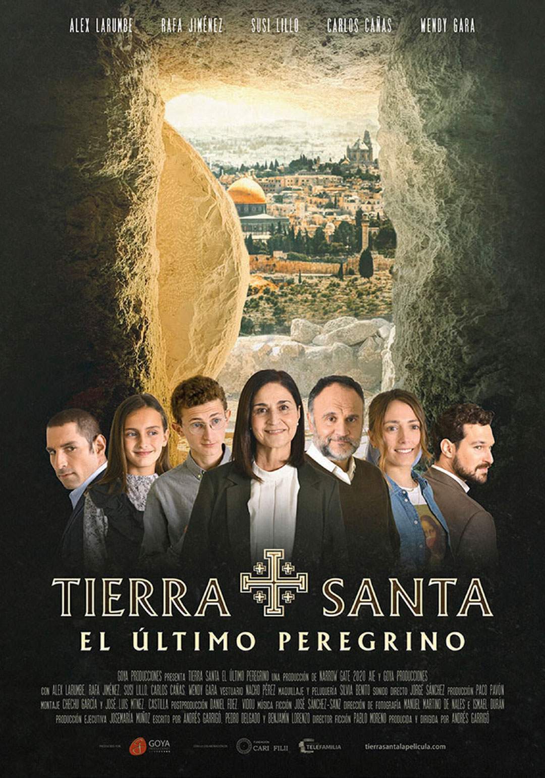 Cartel película Tierra Santa. El Último Peregrino
