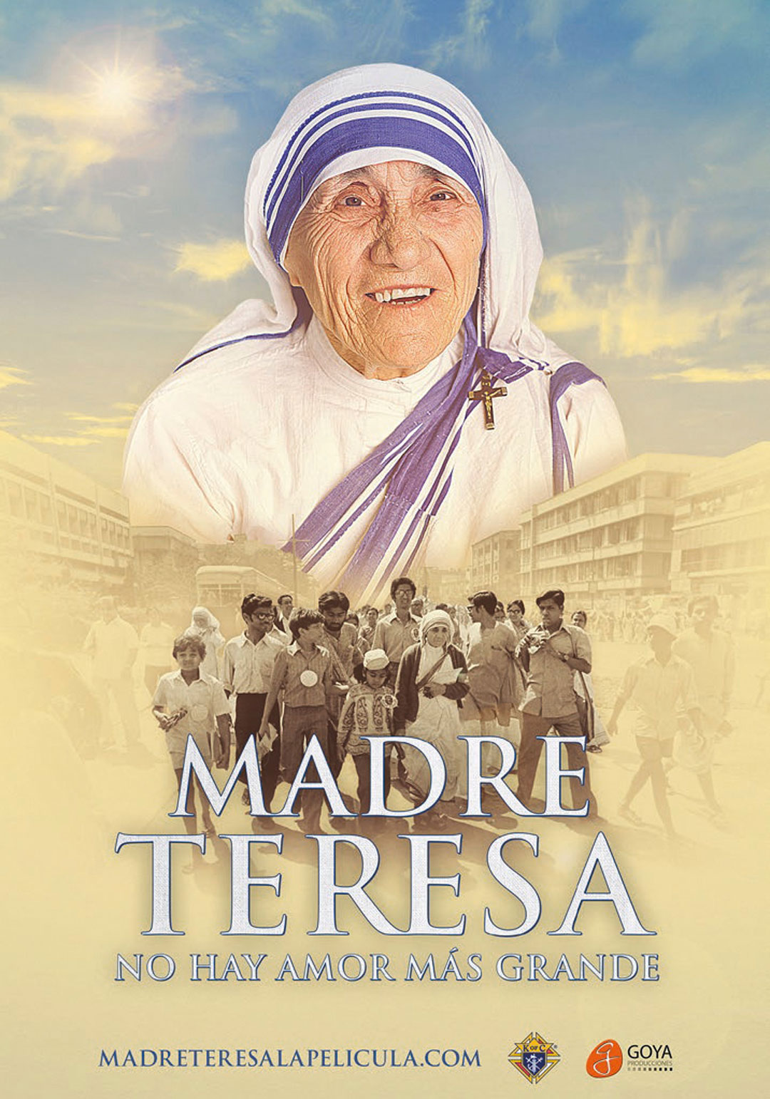 Cartel Madre Teresa: No hay amor más grande