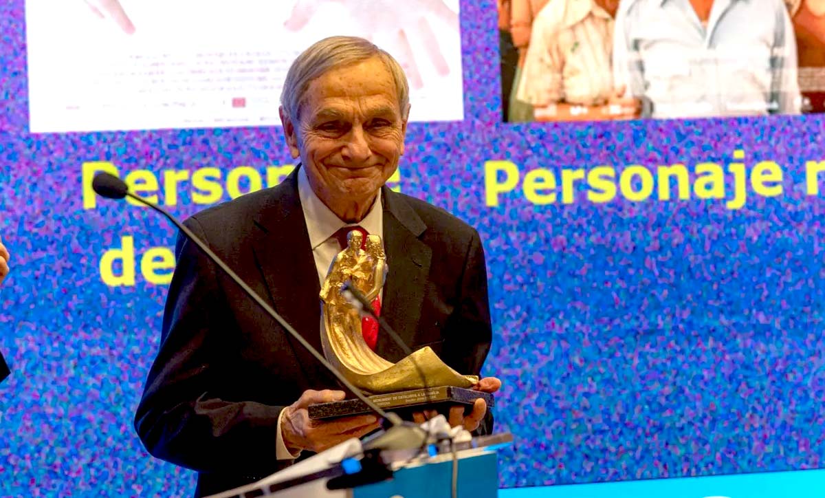 Andrés Garrigó, premiado en la Gala Cinemanet por su trayectoria de 25 años al frente de Goya Producciones